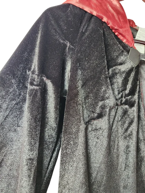 Harry Potter Velvet Gryffindor Robe Kids Size Med 7-8 Cosplay Halloween Wizard - Picture 7 of 11